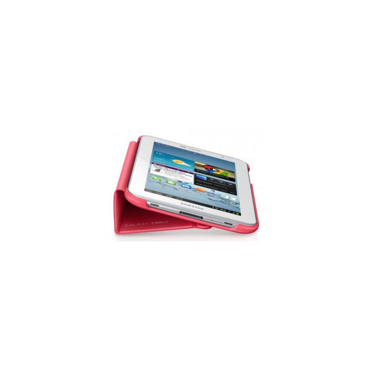 SAMSUNG housse pour tablette Etui Rabat Rose pour Galaxy Tab 2 7.pouces