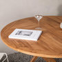 Voir la diapositive 4 : Paris Prix Table de Jardin Ronde  Kenya  120cm Naturel