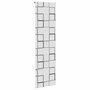 Voir la diapositive 3 : VIDAXL Store enrouleur de douche 60x240 cm largeur du tissu 56 cm