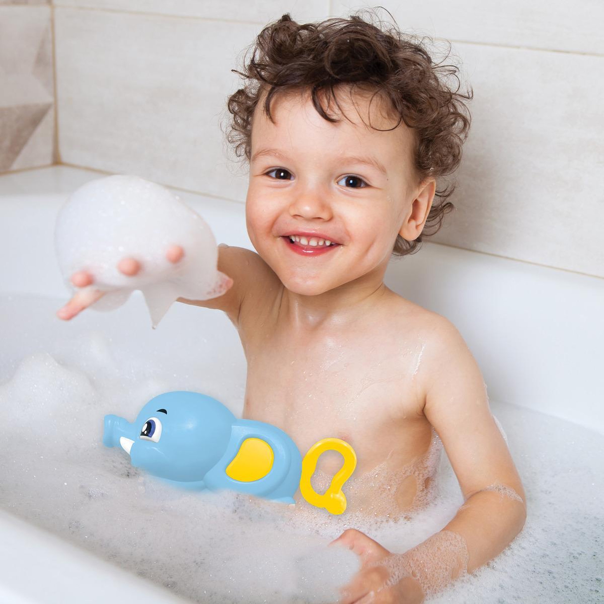 Voir la diapositive 5 : Lexibook Elephant Arroseur jouet de bain