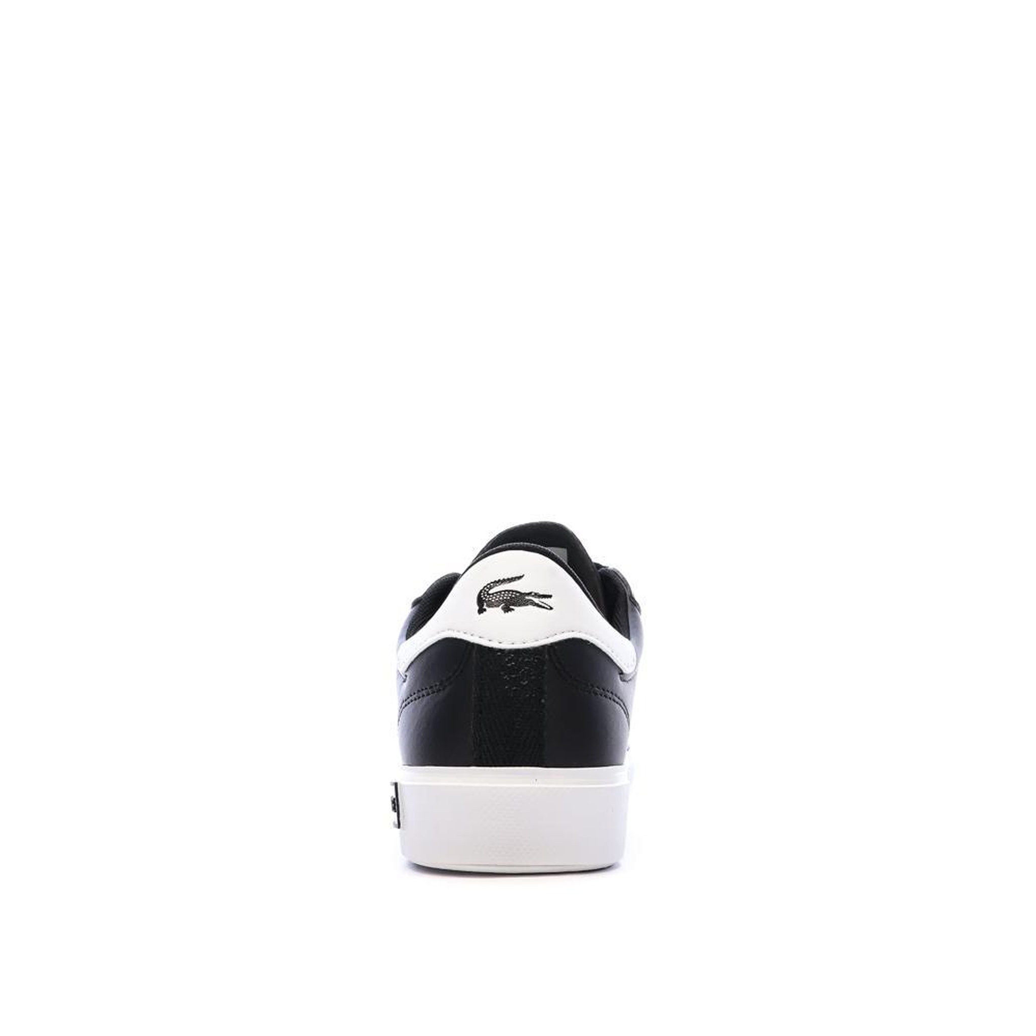 Voir la diapositive 3 : Lacoste Baskets Noires Femme Lacoste Powercourt Core Essentials