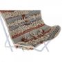 Voir la diapositive 2 : MARKET24 Chaise de jardin DKD Home Decor Blanc Orange Fer 74 x 65 x 90 cm