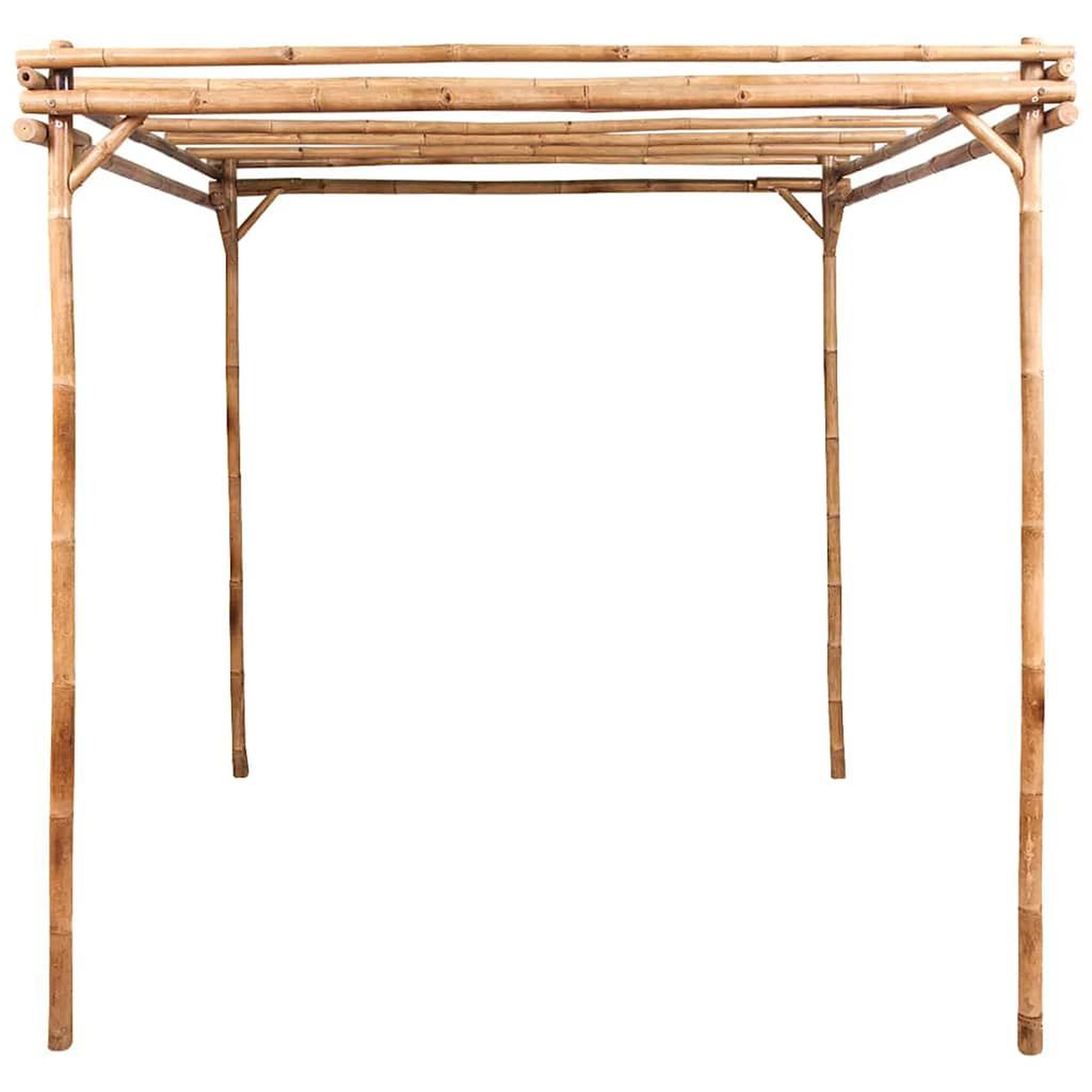 Voir la diapositive 2 : VIDAXL Pergola bambou 170x170x220 cm