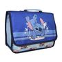 Voir la diapositive 2 : Bagtrotter Bagtrotter - Stitch  - Bleu - Cartable 32cm  - 1 Compartiment  - Bretelles Matelassés et Fermeture Velcro -  32x10x23cm - Matière Polyester - Cartable Scolaire Maternelle