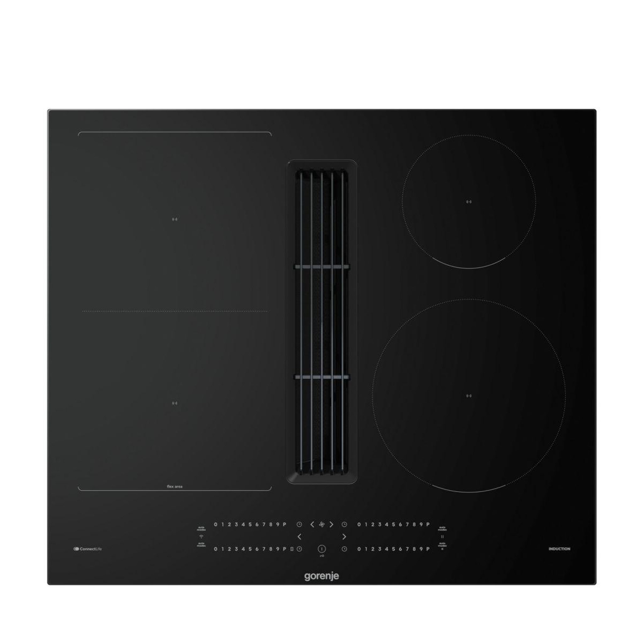 GORENJE Plaque induction aspirante geh6432bscwf