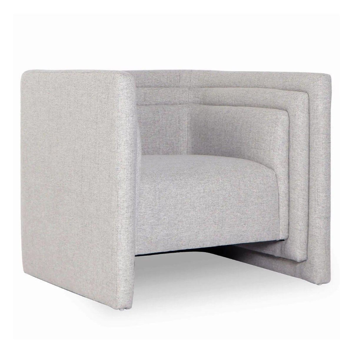 Paris Prix Fauteuil Design  Cubia  90cm Gris