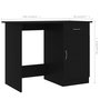 Voir la diapositive 6 : VIDAXL Bureau Noir 100x50x76 cm Bois d'ingenierie
