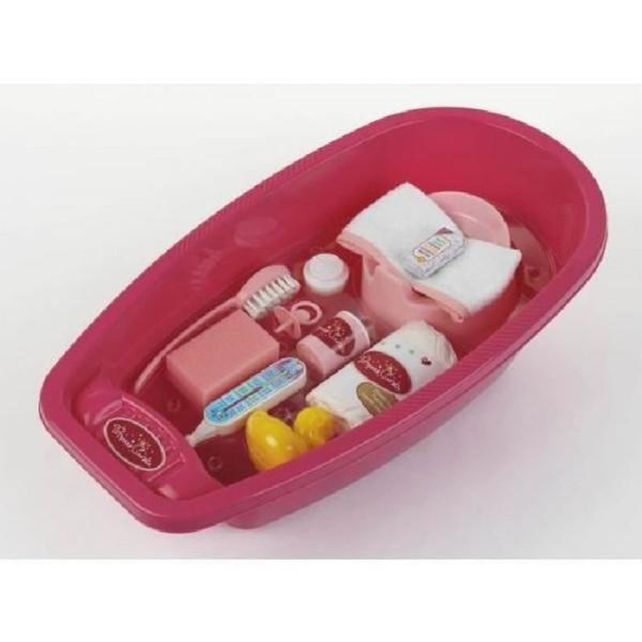 Voir la diapositive 3 : Klein Baignoire Princess Coralie - KLEIN - Grand modele avec accessoires - Rose - Pour enfant des 3 ans