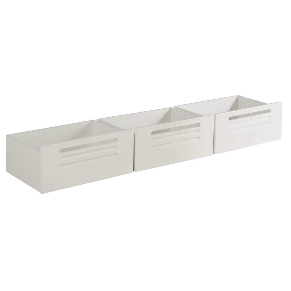 Lot de 3 tiroirs pour lit enfant CARGO
