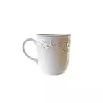 Cosy&Trendy Lot de 6 mugs FESTON CREAM 35 cl. Coloris disponibles : Ecru