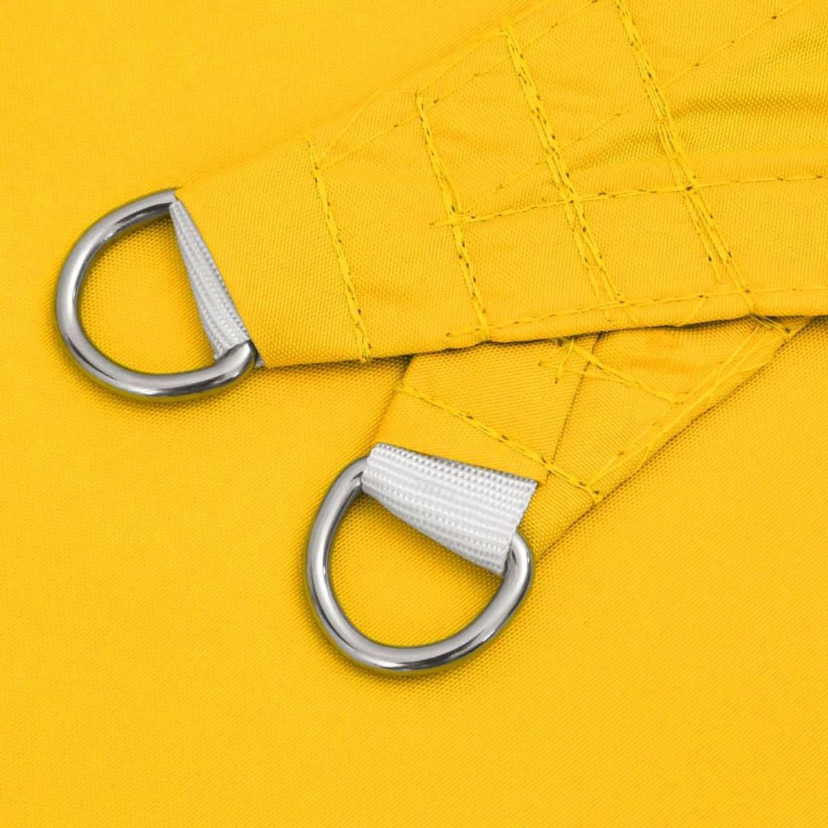 VIDAXL Voile de parasol tissu oxford carre 4,5x4,5 m jaune