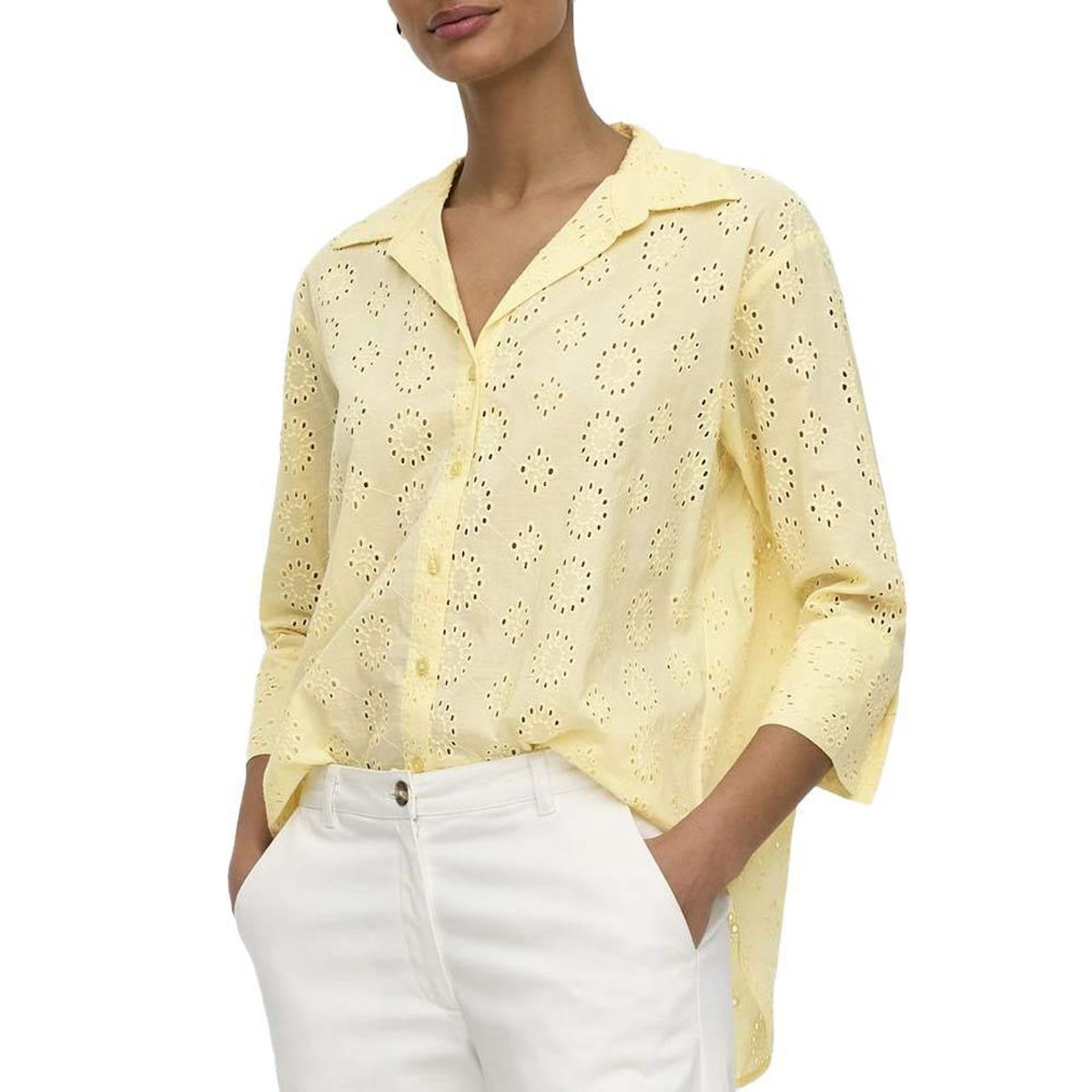 JACQUELINE DE YONG Chemise Jaune Femme JDY Tallie