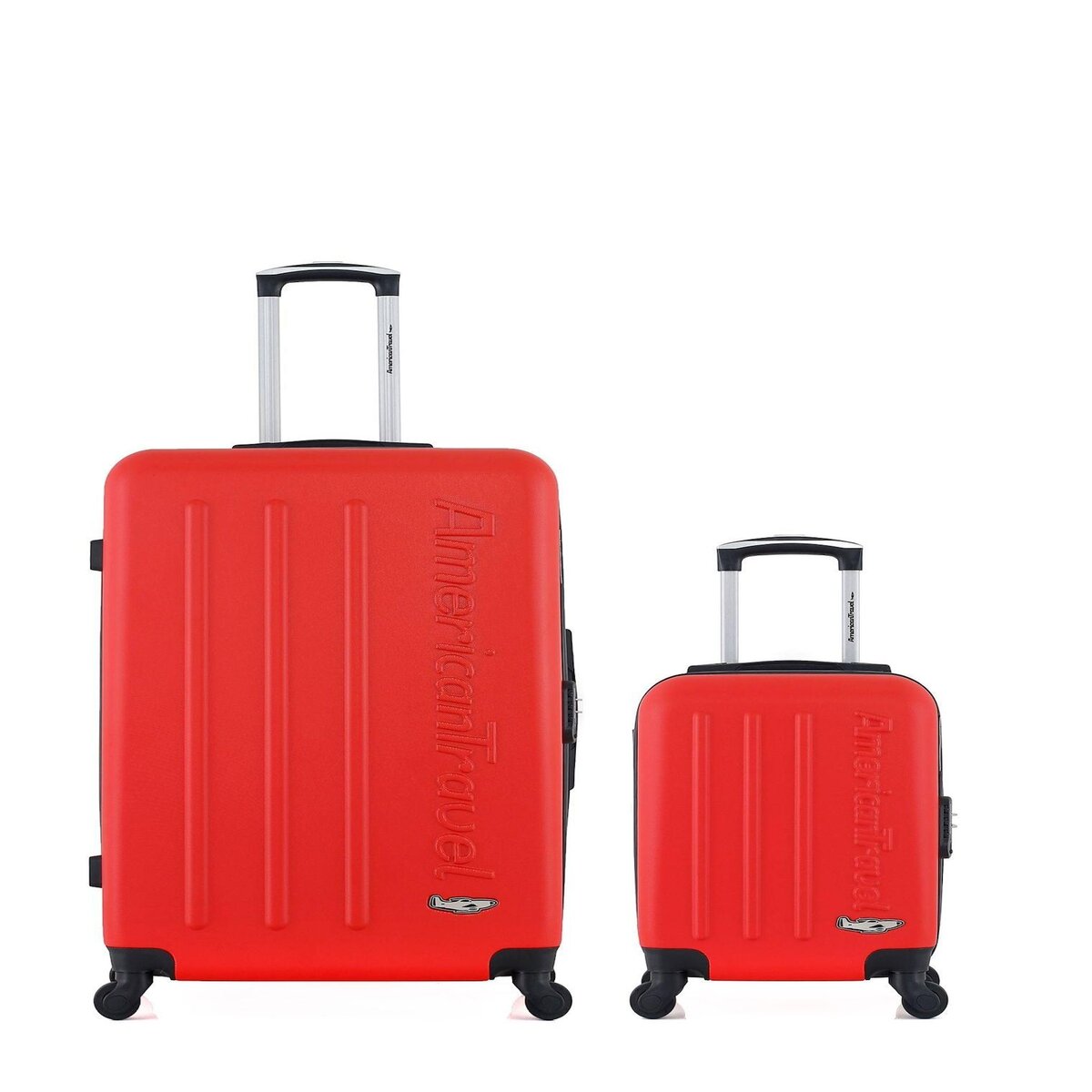 AMERICAN TRAVEL AMERICAN TRAVEL - LOT DE 2 - Valises grand format et cabine XXS BRONX