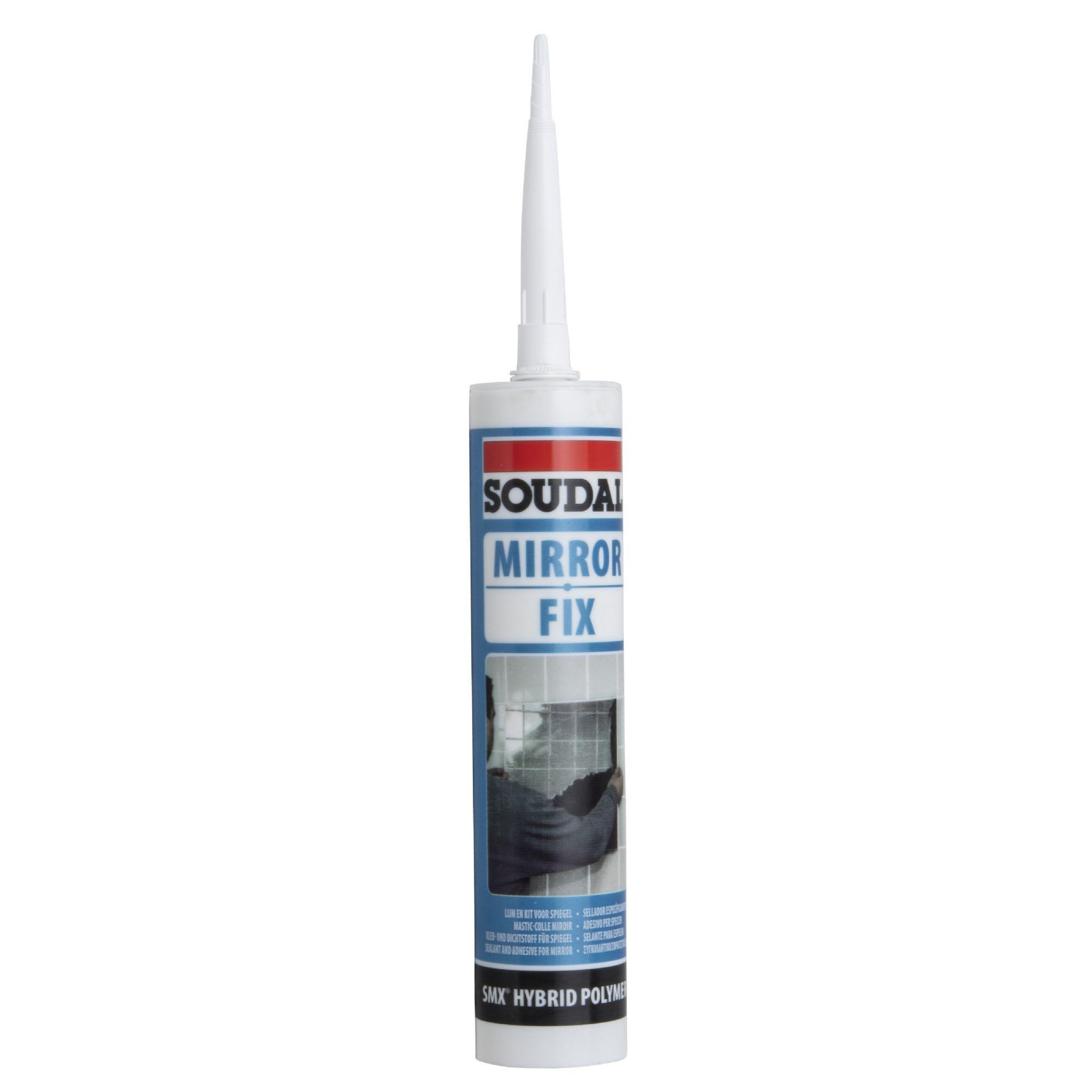 Voir la diapositive 2 : Soudal Cartouche Mirror Fix Soudal 290ml