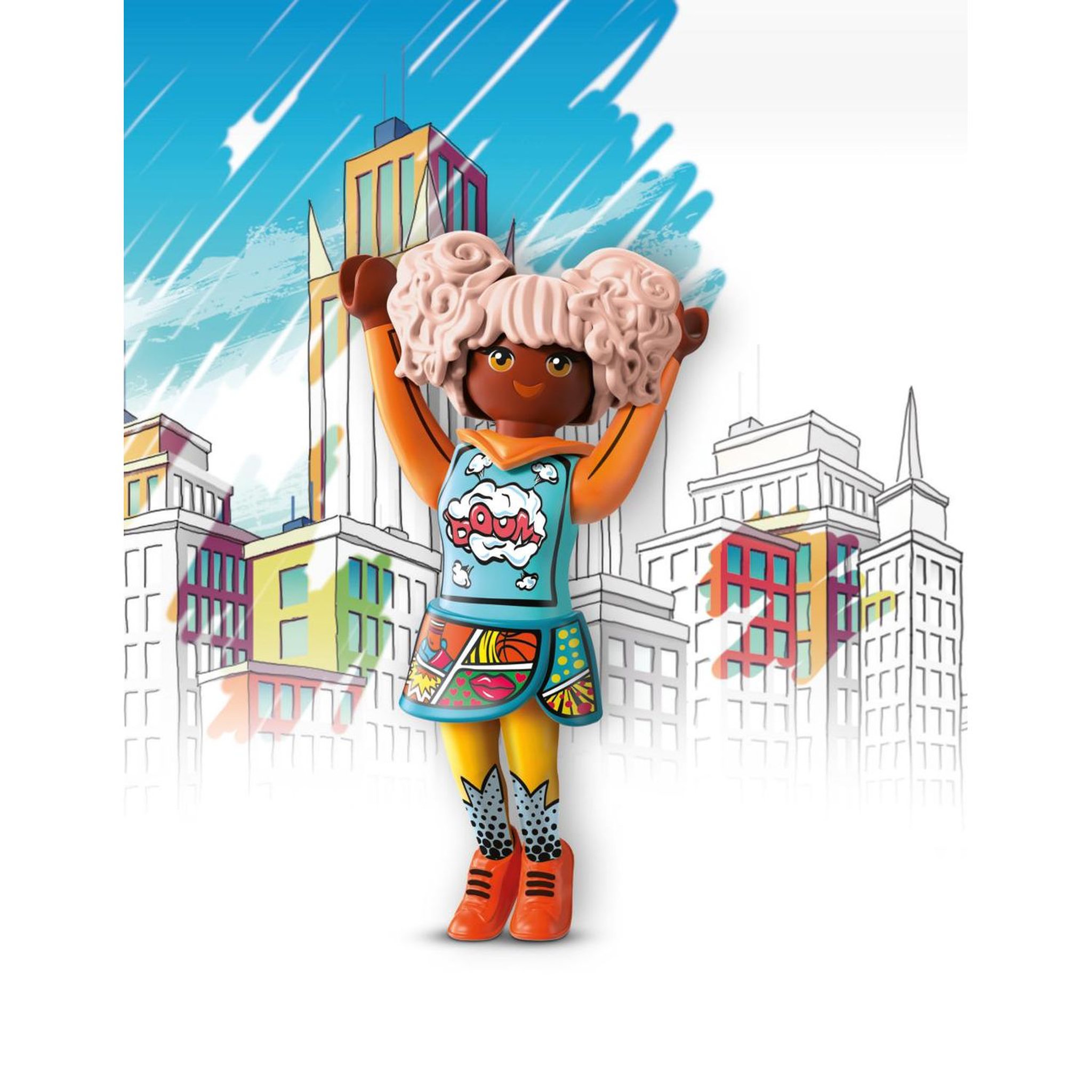 Voir la diapositive 2 : PLAYMOBIL 70476 -  Le monde de la BD - Edwina