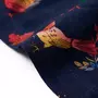 VIDAXL Robe pour enfants a manches longues bleu marine 92