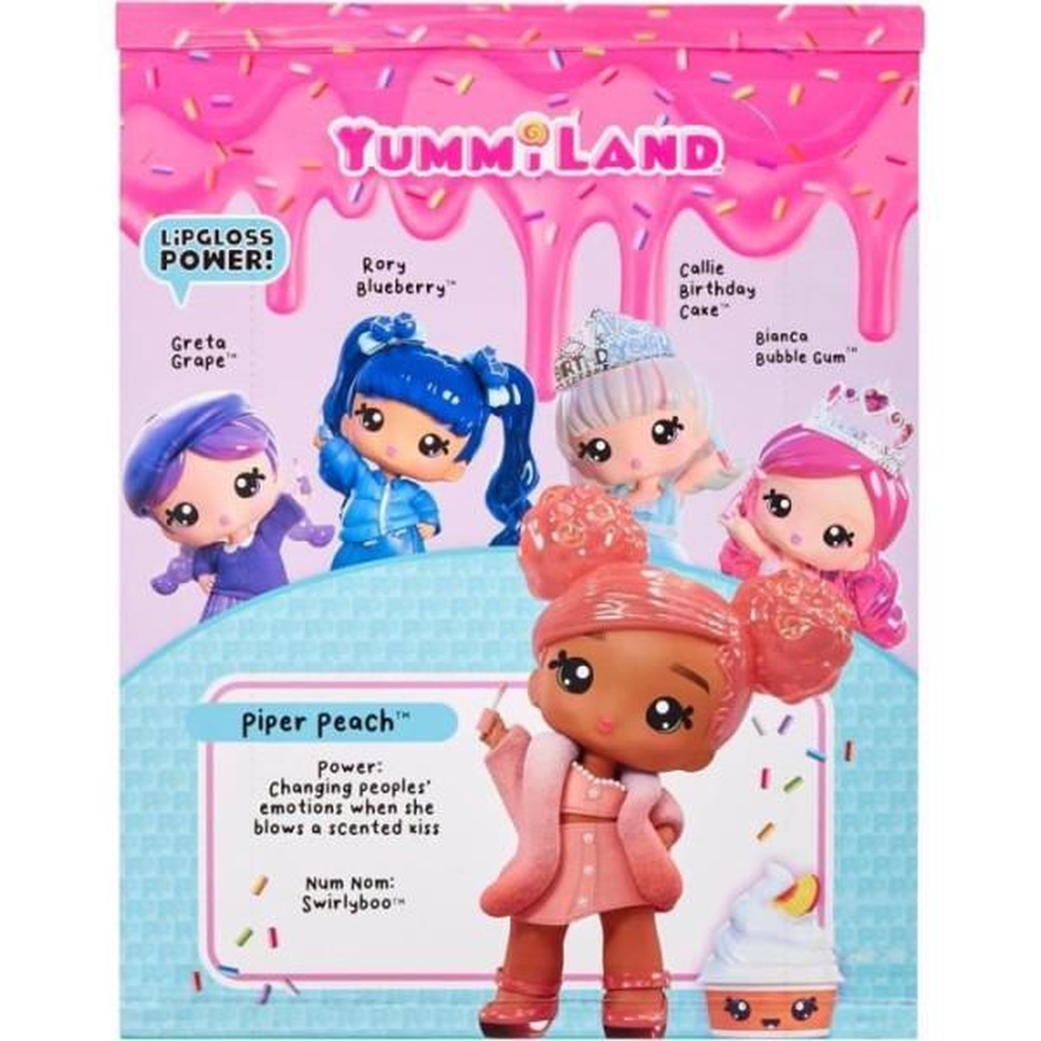 Voir la diapositive 3 : L.O.L. SURPRISE! Yummiland - grande poupée 25 cm a coiffer et câliner - animal de compagnie + baumes a levre parfumé - pia - des 4ans
