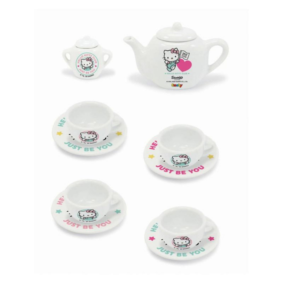 SMOBY Smoby Hello Kitty Porcelain Tea Set, 12pcs. 310596