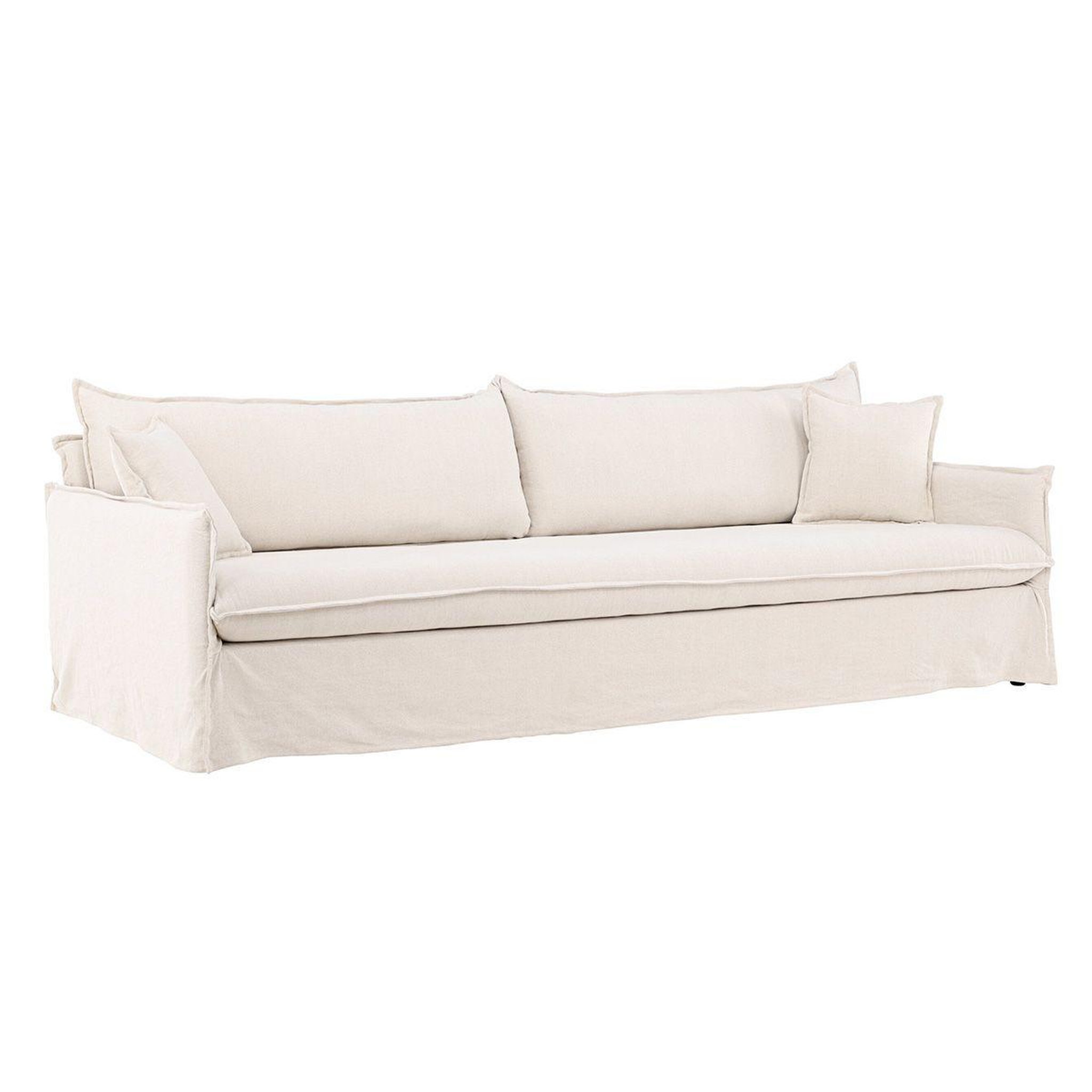 Paris Prix Canapé droit 4 places  nova  275cm beige