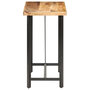 Voir la diapositive 3 : VIDAXL Table de bar 120x58x107 cm Bois de manguier brut