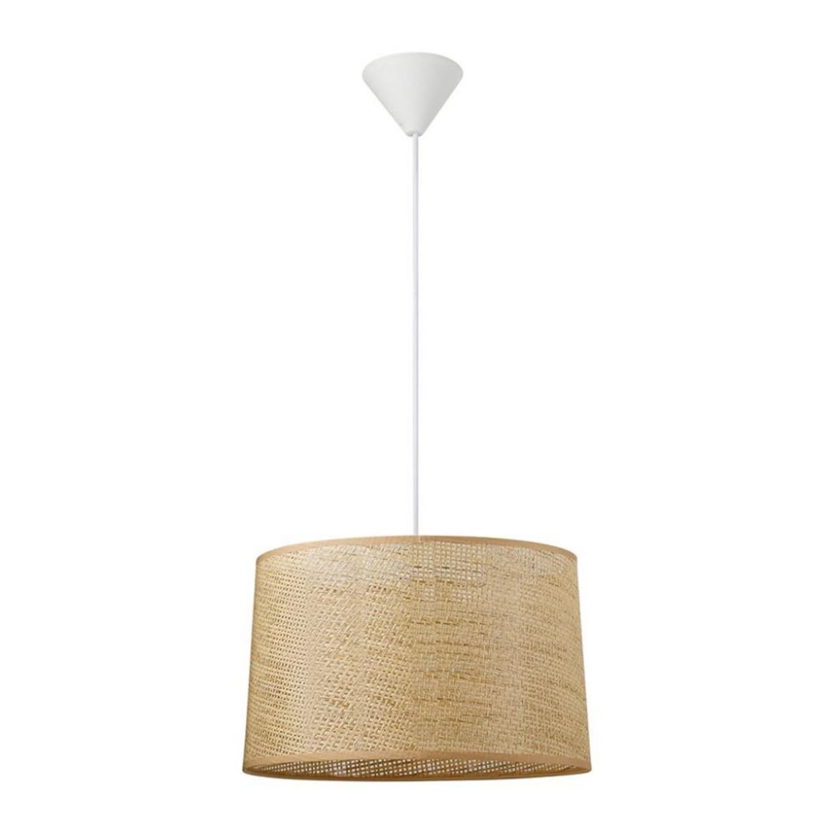 OSTARIA Suspension ronde diamètre 35cm coloris beige