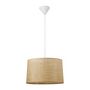 Voir la diapositive 2 : OSTARIA Suspension ronde diamètre 35cm coloris beige