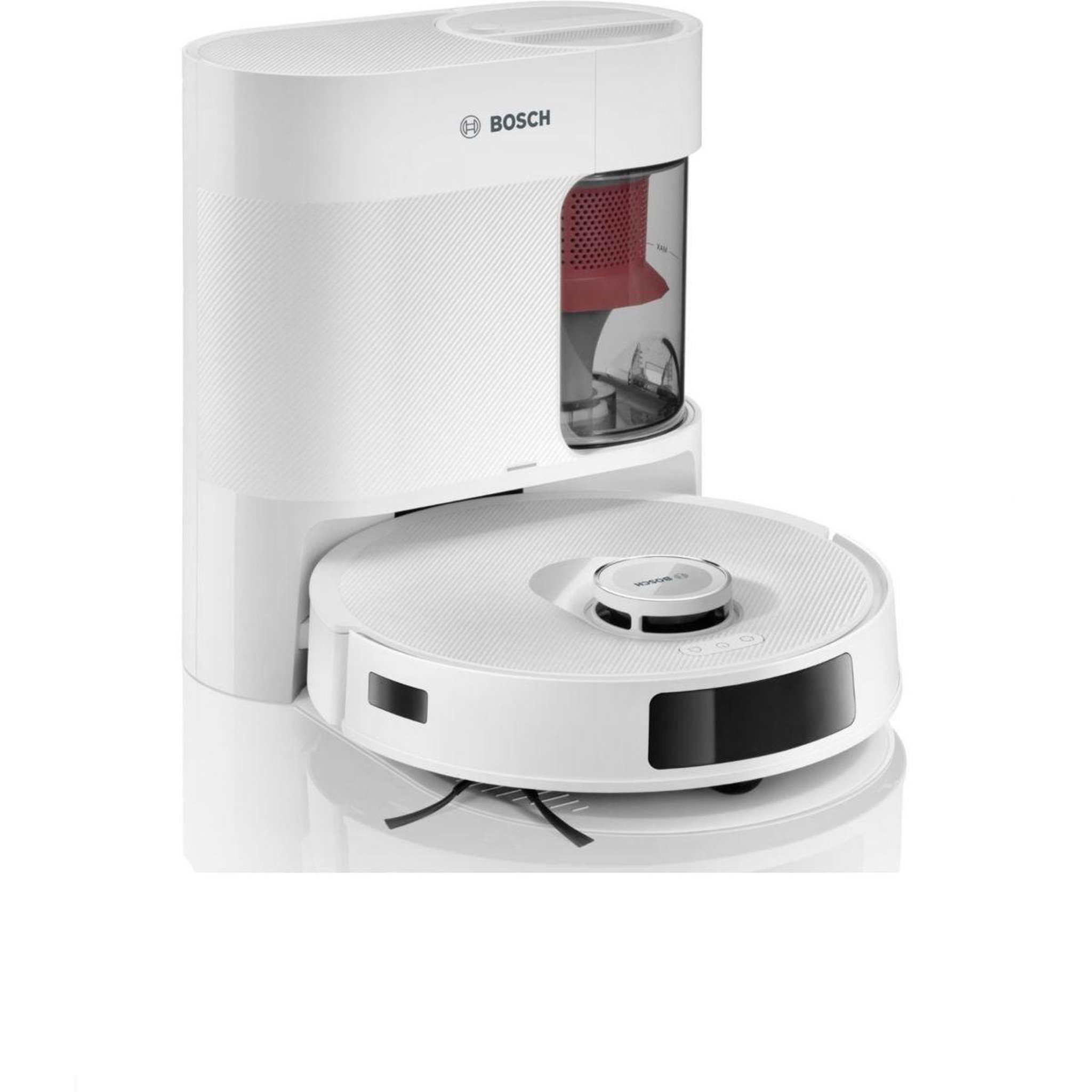 BOSCH Robot aspirateur laveur spotless advanced blanc