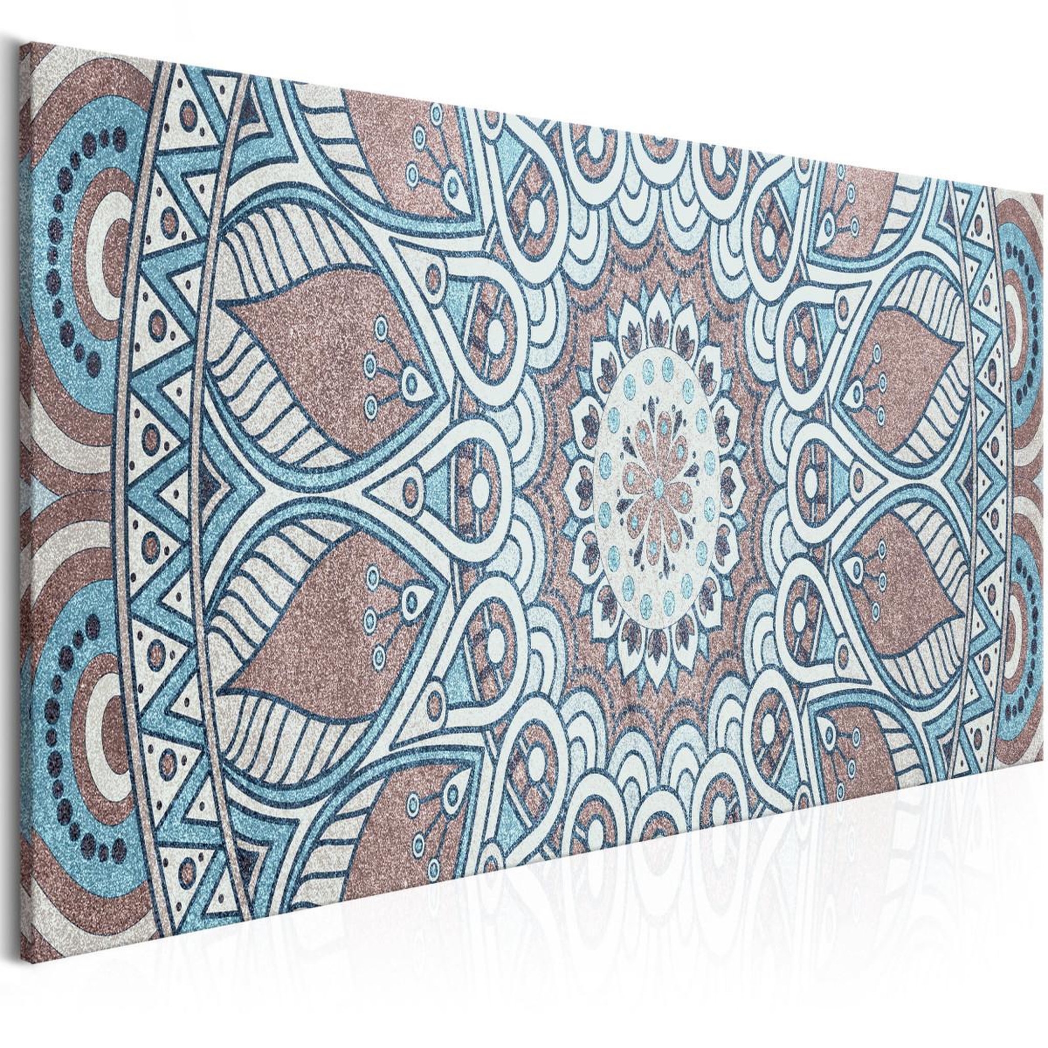 Paris Prix Tableau imprimé  oriental circle narrow. Coloris disponibles : Multicolore