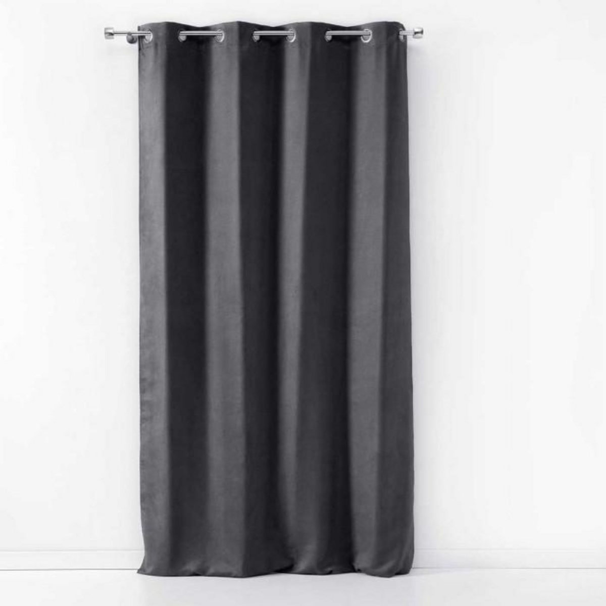 Paris Prix Rideau à Œillets  Sultane  140x240cm Anthracite