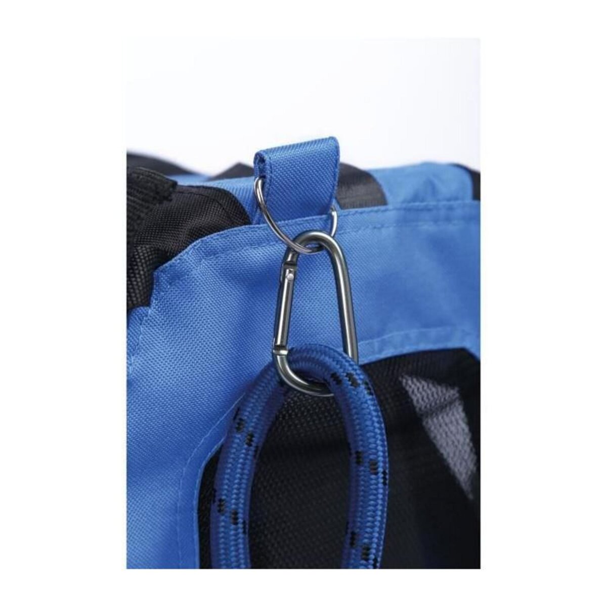 M PETS Sac de transport - M PETS - REMIX 2 en 1 Bleu - 41 x 28 x 28 cm - Pliable - Léger - Ceinture baudrier