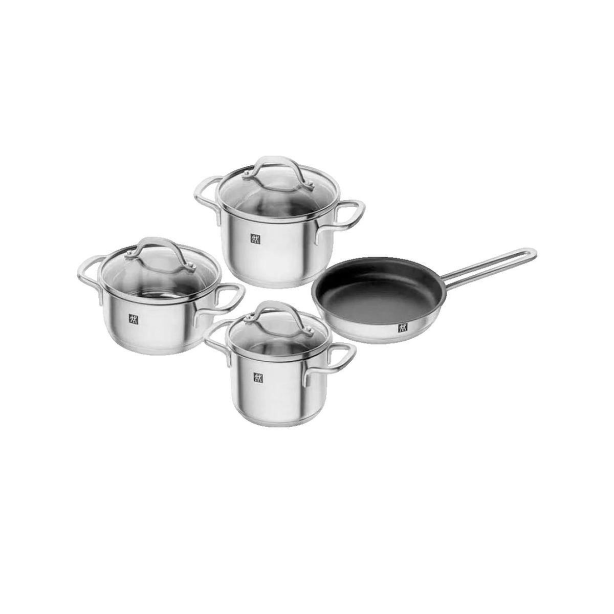 ZWILLING Ensemble de casseroles Zwilling avec finition satinée en acier inoxydable