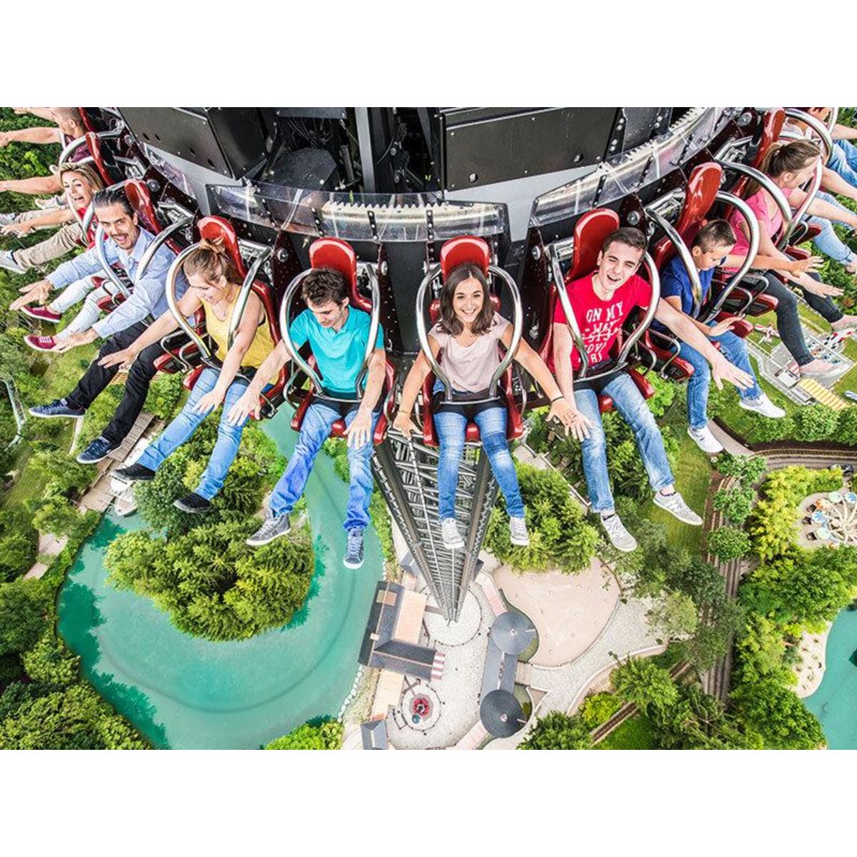 Smartbox Journée à Nigloland pour 2 adultes et 1 enfant - Coffret Cadeau Sport & Aventure