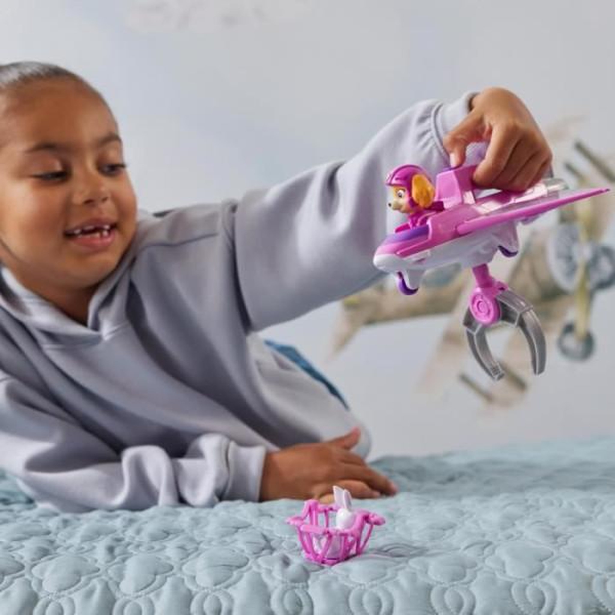 Voir la diapositive 4 : PAW PATROL Véhicule avec Figurine Stella Paw Patrol Pat'Patrouille Air Rescue