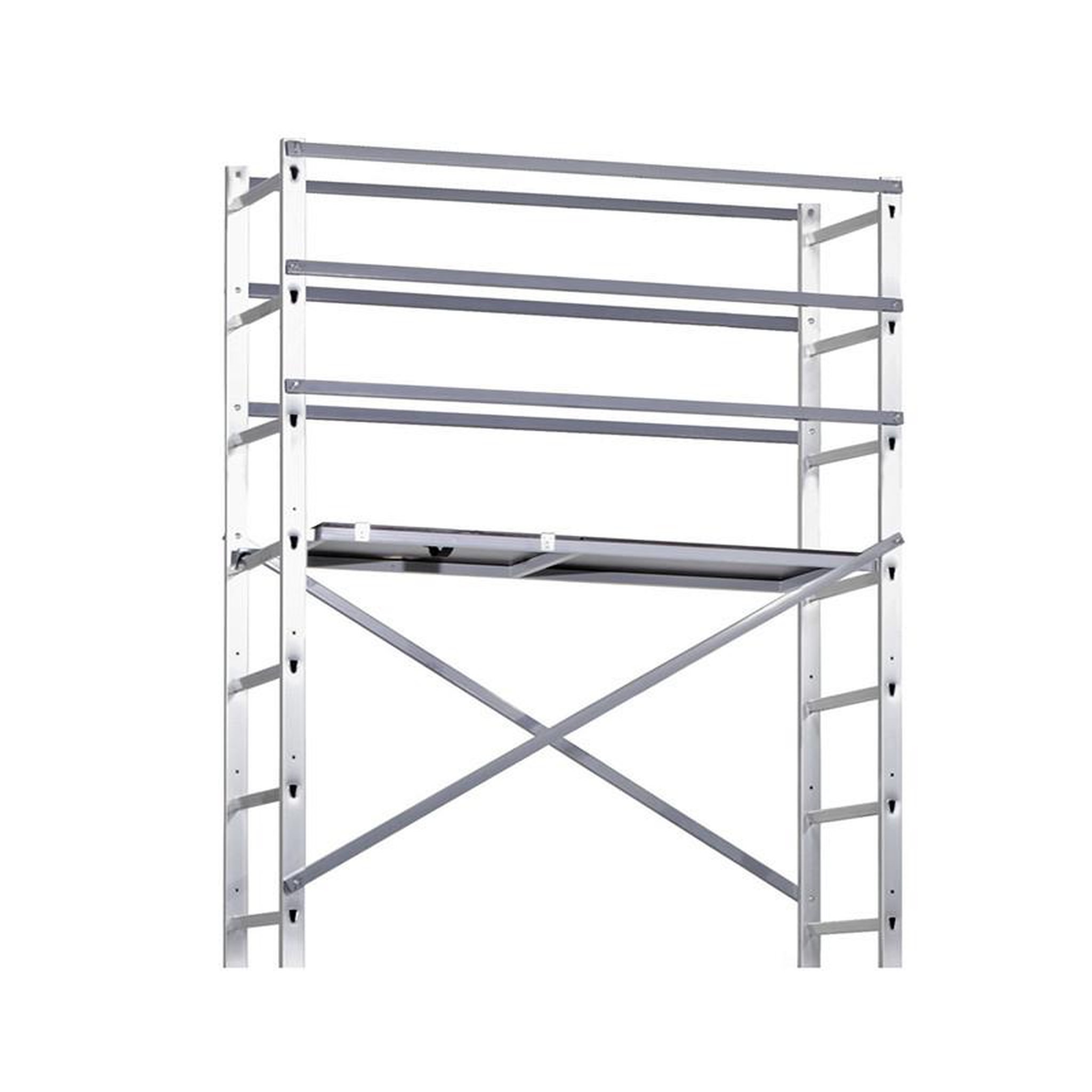 HAILO Réhausse échafaudage roulant pour escalier Hobbystep® H6 - 6,00m