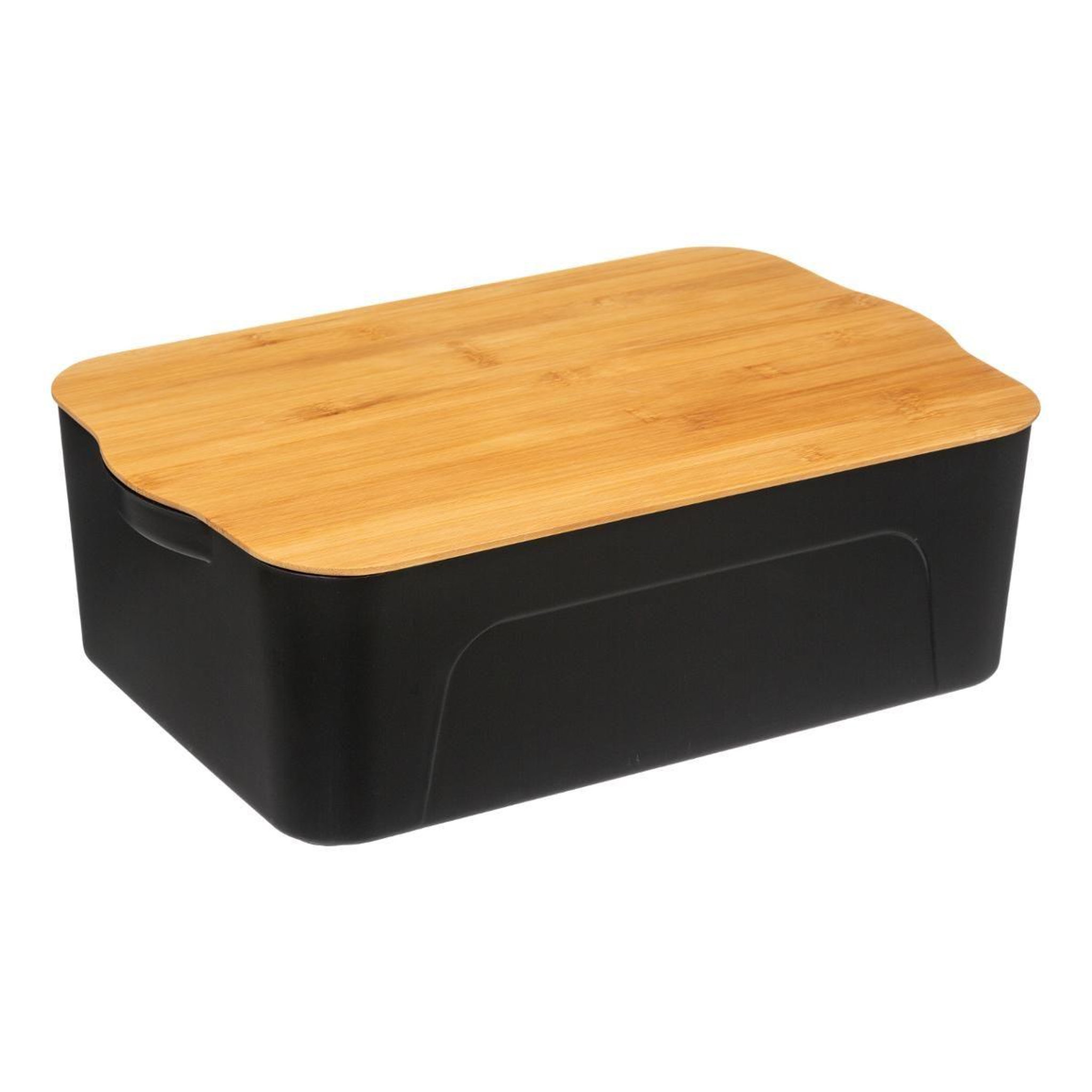 FIVE Boîte de rangement  marco  13l noir & naturel