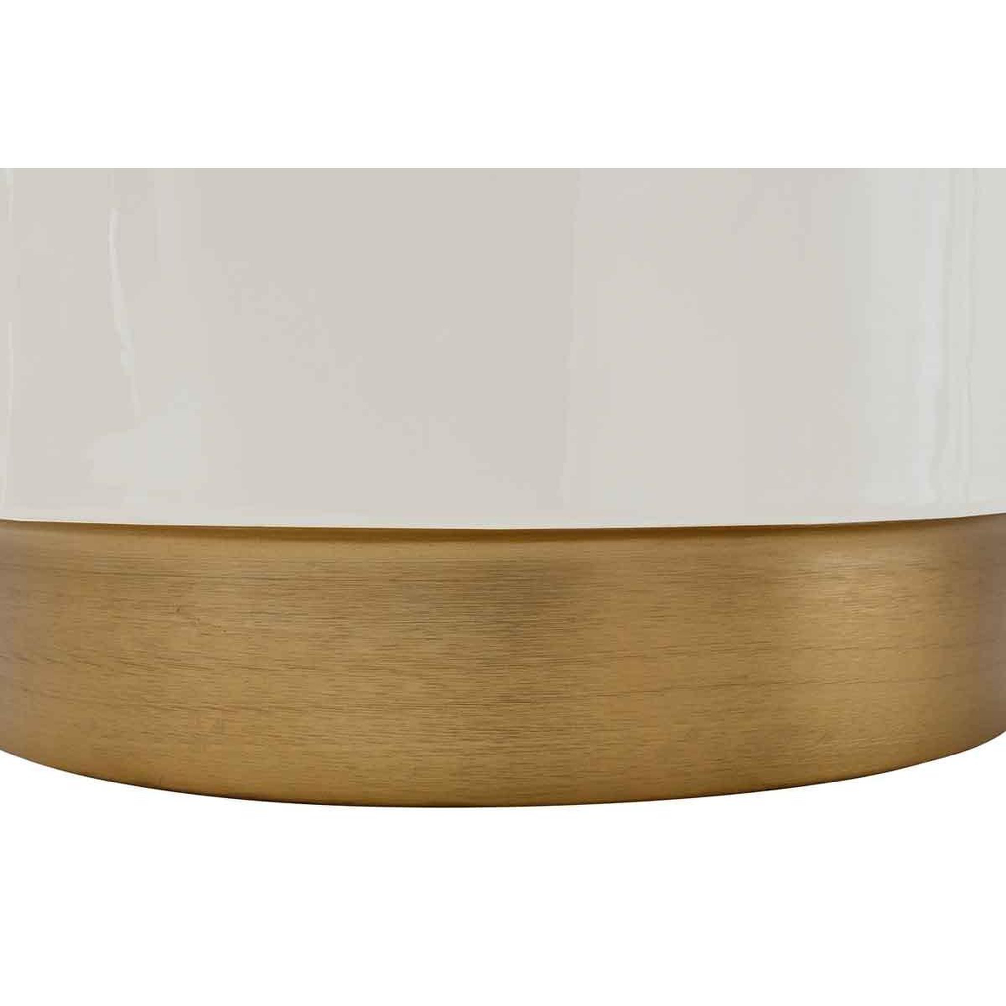 Voir la diapositive 3 : Paris Prix Tabouret Rond Design  Artisse  51cm Ivoire