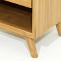 Voir la diapositive 5 : Paris Prix Table de Chevet 1 Tiroir  Fitees  50cm Naturel