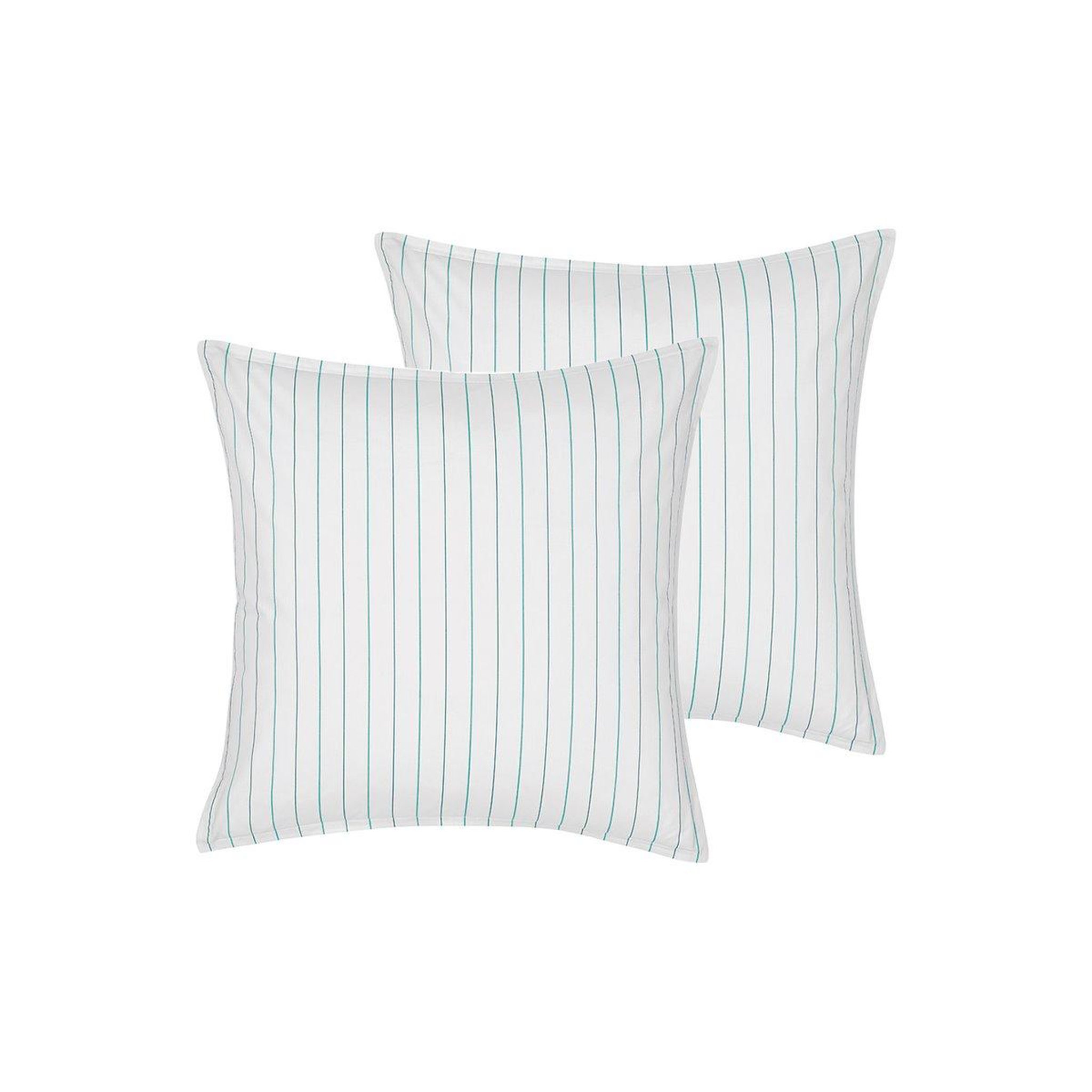 Voir la diapositive 1 : Sensei Maison Lot de 2 taies d'oreillers en percale de coton HOSSEGOR