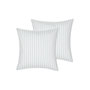 Voir la diapositive 1 : Sensei Maison Lot de 2 taies d'oreillers en percale de coton HOSSEGOR