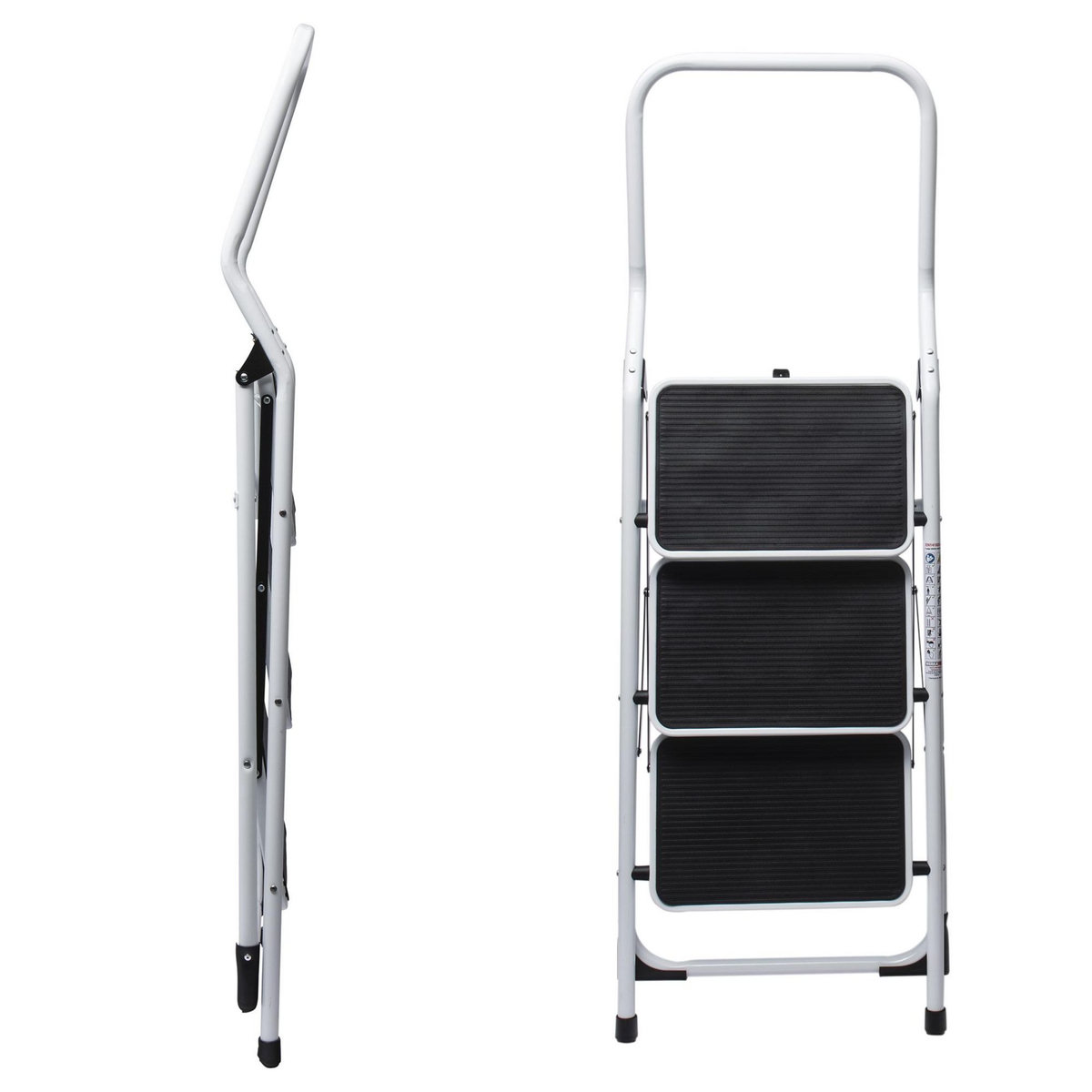 WERKAPRO Marchepied 3 marches sécurité pliable WERKA PRO