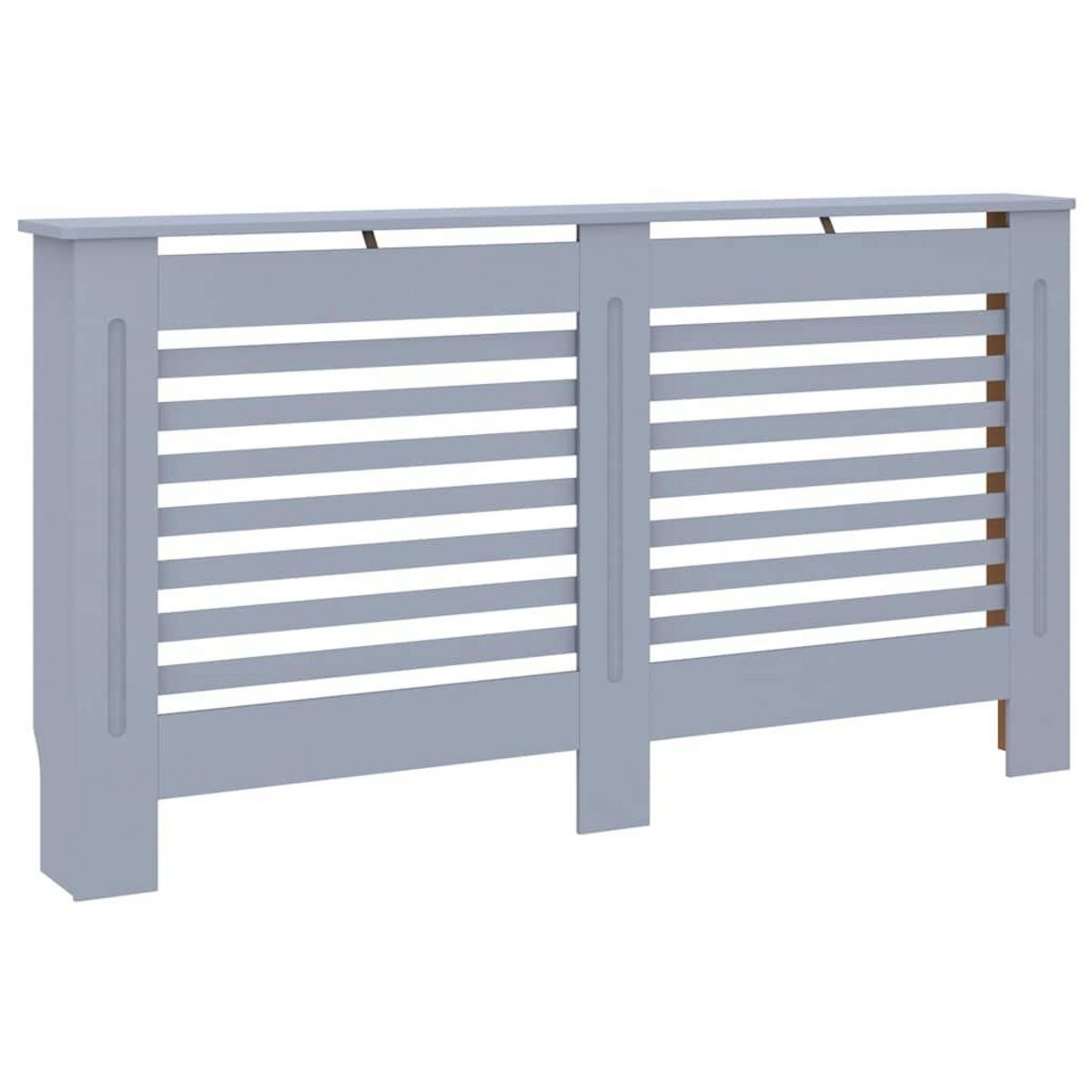 VIDAXL Cache-radiateur anthracite 152x19x81,5 cm MDF