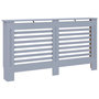 Voir la diapositive 2 : VIDAXL Cache-radiateur anthracite 152x19x81,5 cm MDF