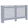 Voir la diapositive 2 : VIDAXL Cache-radiateur anthracite 152x19x81,5 cm MDF