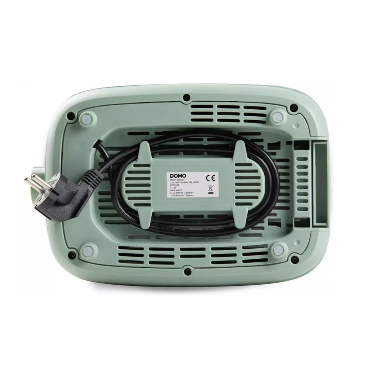 Domo Grille-pains 2 fentes 1000w vert - DO973T