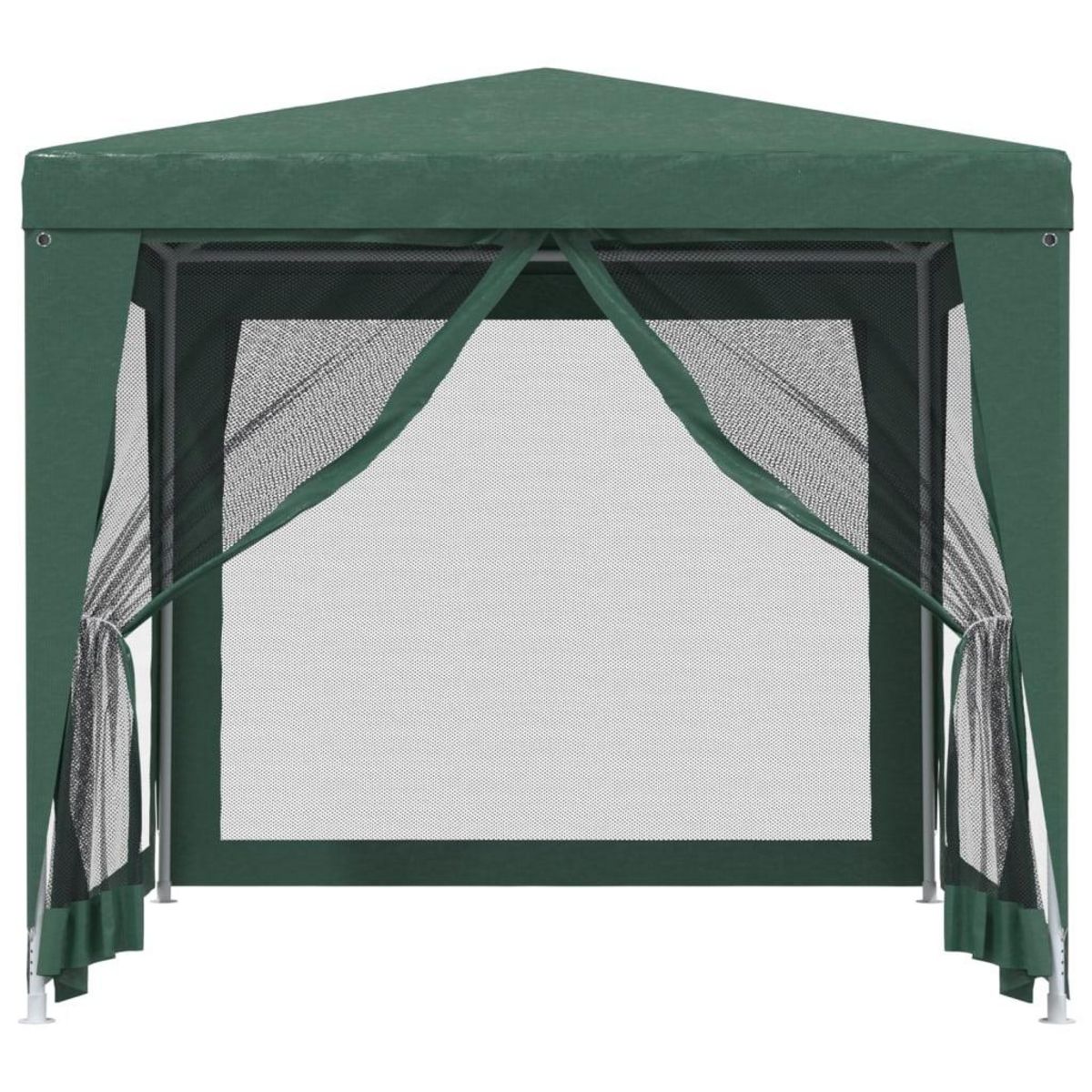 VIDAXL Tente de fete avec 4 parois laterales en maille Vert 2.5x2.5 m