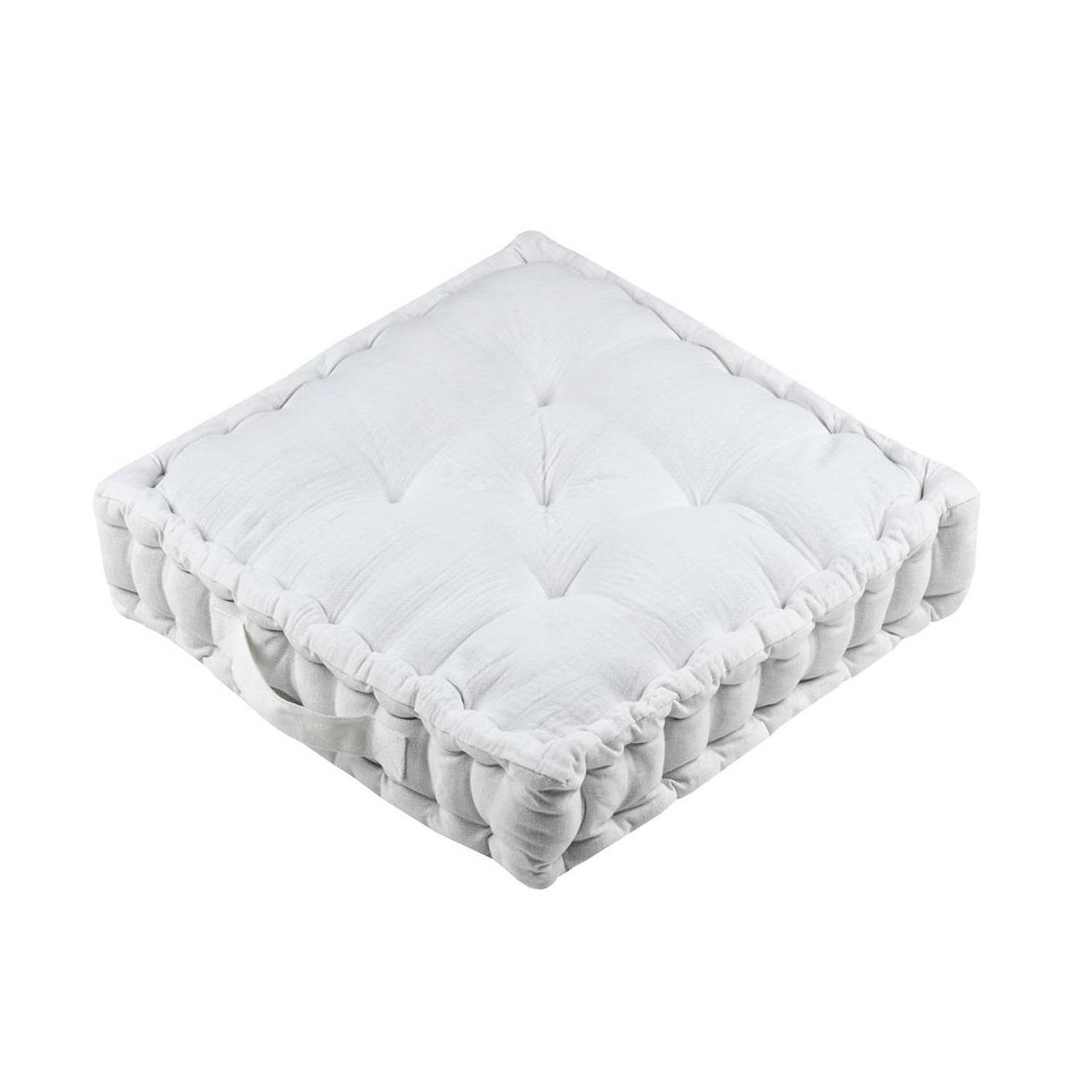 Voir la diapositive 1 : Eden Coussin de sol gaze de coton pop colors