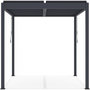 Voir la diapositive 1 : Habitat et Jardin Pergola bioclimatique en aluminium  Windsor  - 3 x 3 m - Anthracite