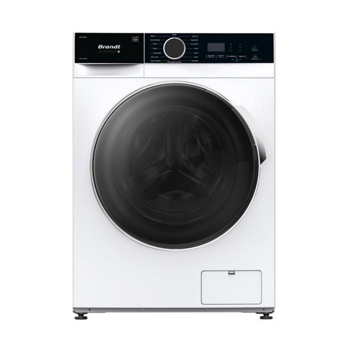 BRANDT Lave-linge frontal 60cm 10kg 1400 tours/min - WFB504QW1