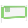 Voir la diapositive 2 : VIDAXL Barriere de securite de lit d'enfant Vert 140x25 cm Tissu