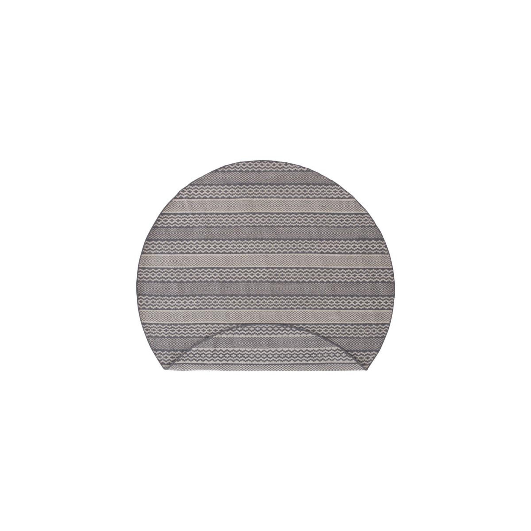 Voir la diapositive 2 : Paris Prix Tapis rond imprimé  sishu  200cm gris